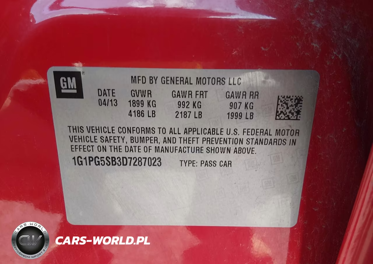 2013 Chevrolet Cruze Ltz VIN:1G1PG5SB3D7287023 - 9