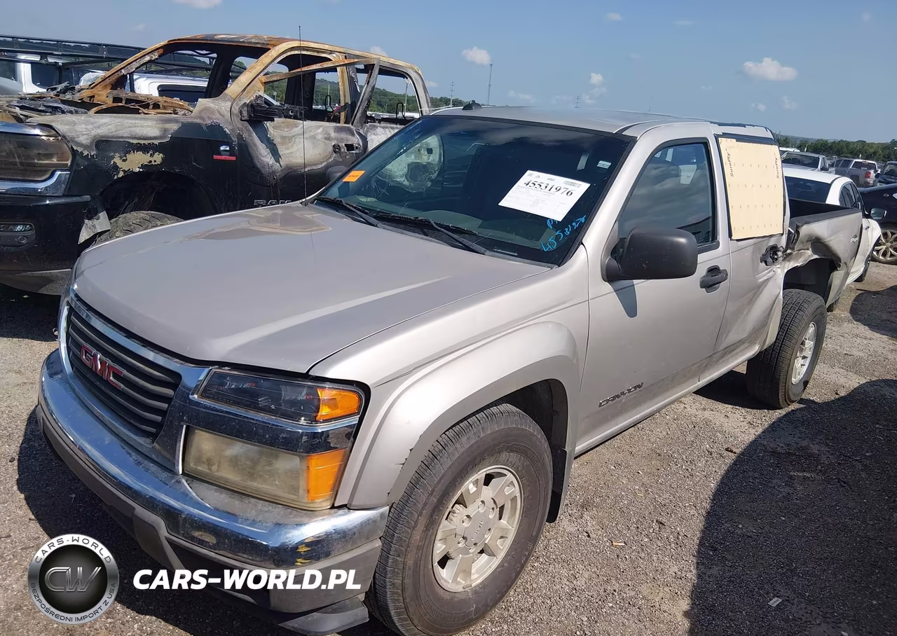 2005 GMC Canyon Sle VIN:1GTDS136458154981 - 2