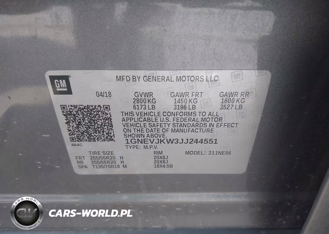 2018 Chevrolet Traverse Premier VIN:1GNEVJKW3JJ244551 - 9