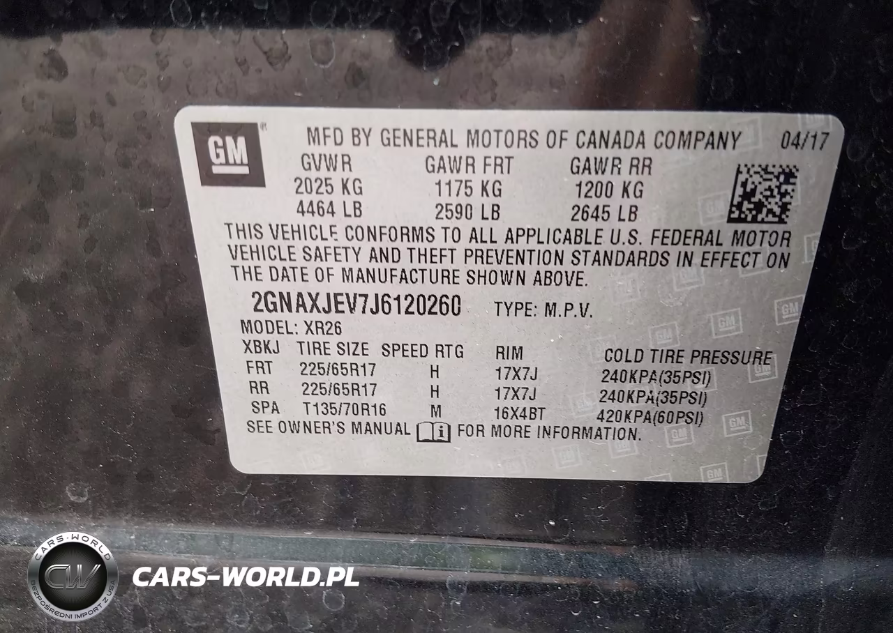 2018 Chevrolet Equinox Lt VIN:2GNAXJEV7J6120260 - 9