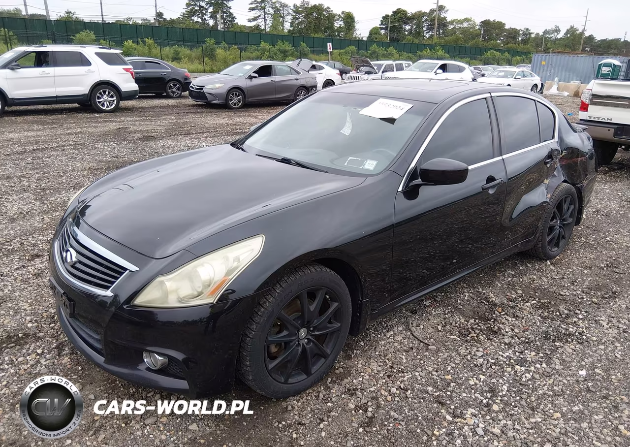 2013 Infiniti G37X VIN:JN1CV6AR9DM759102 - 2