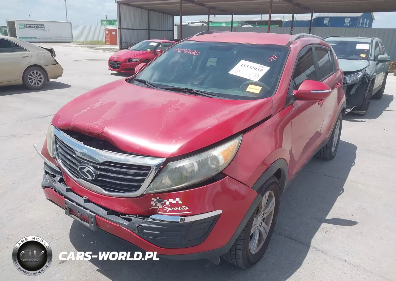 2012 Kia Sportage Lx VIN:KNDPB3A24C7330102 - 2
