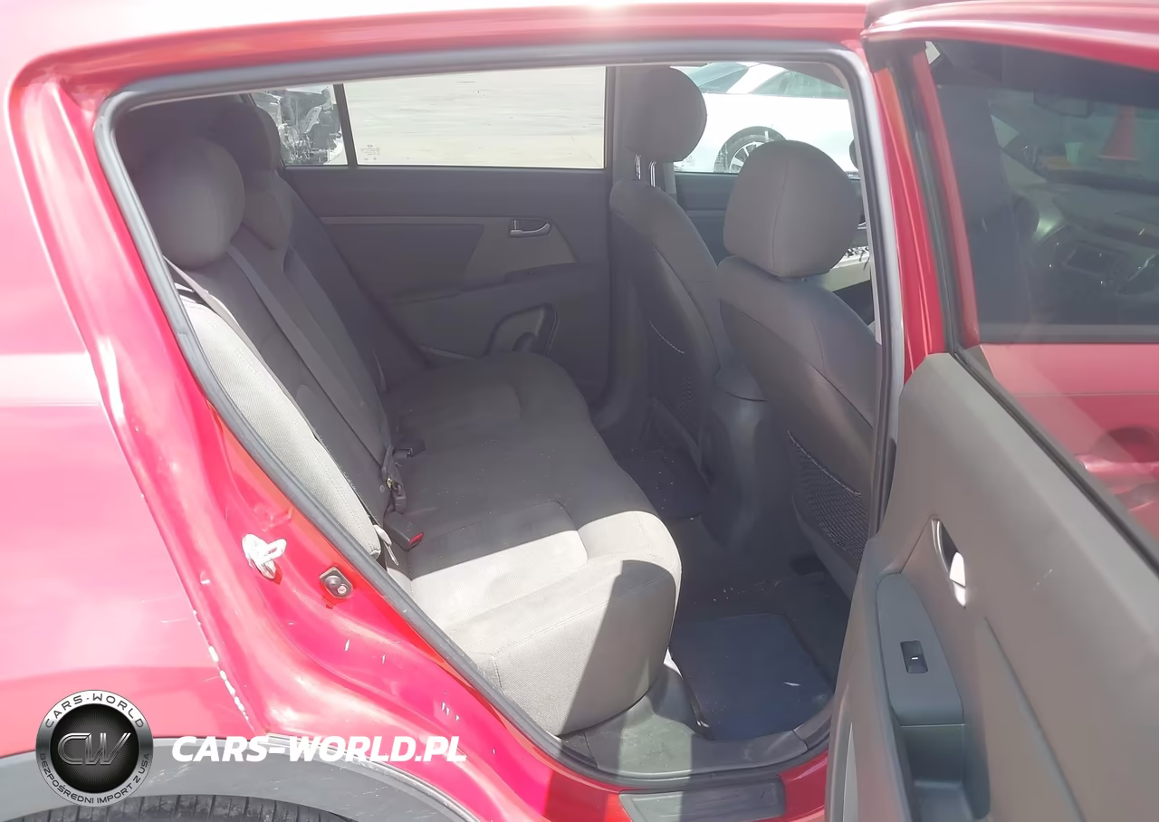 2012 Kia Sportage Lx VIN:KNDPB3A24C7330102 - 8