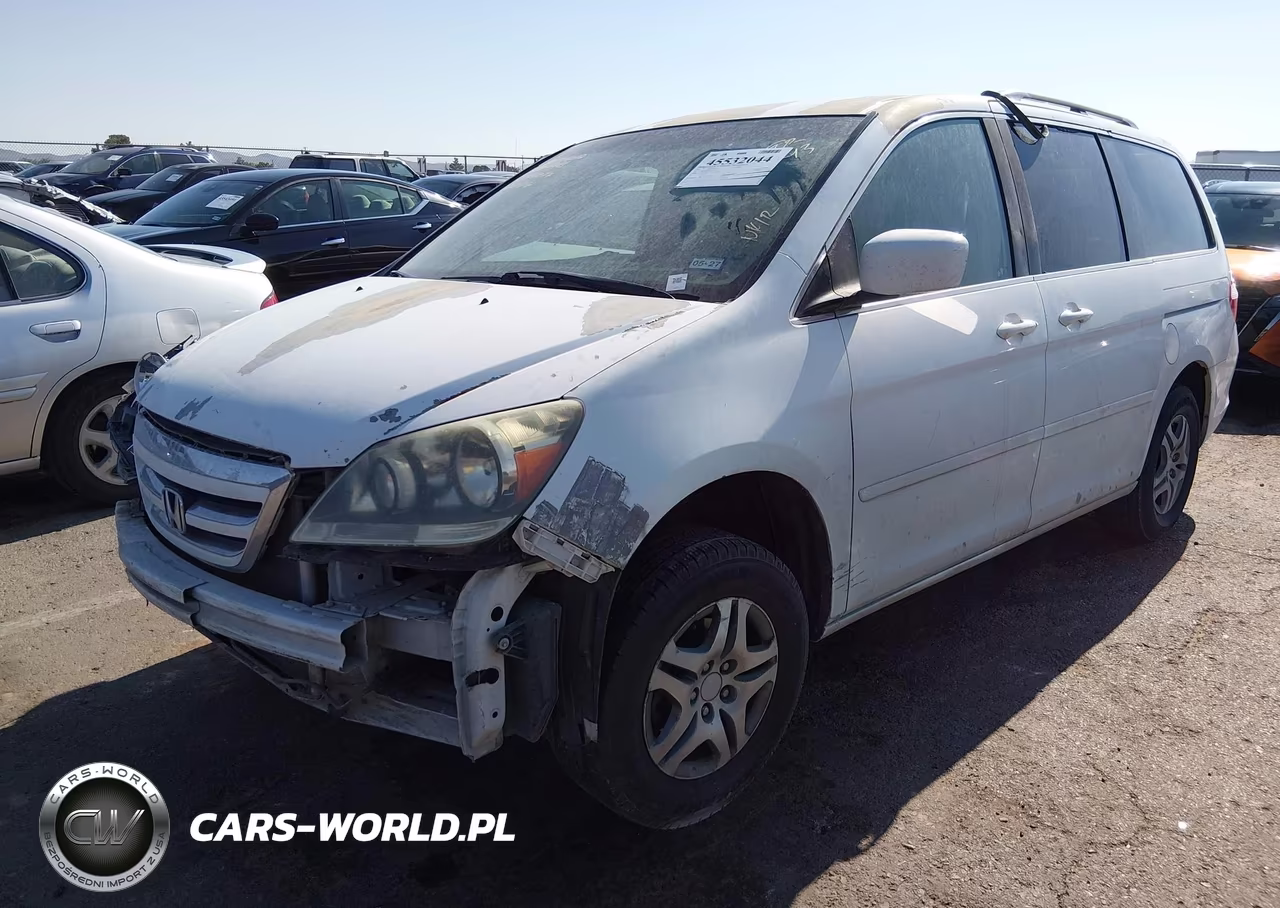 2007 Honda Odyssey Ex VIN:5FNRL38487B036733 - 2