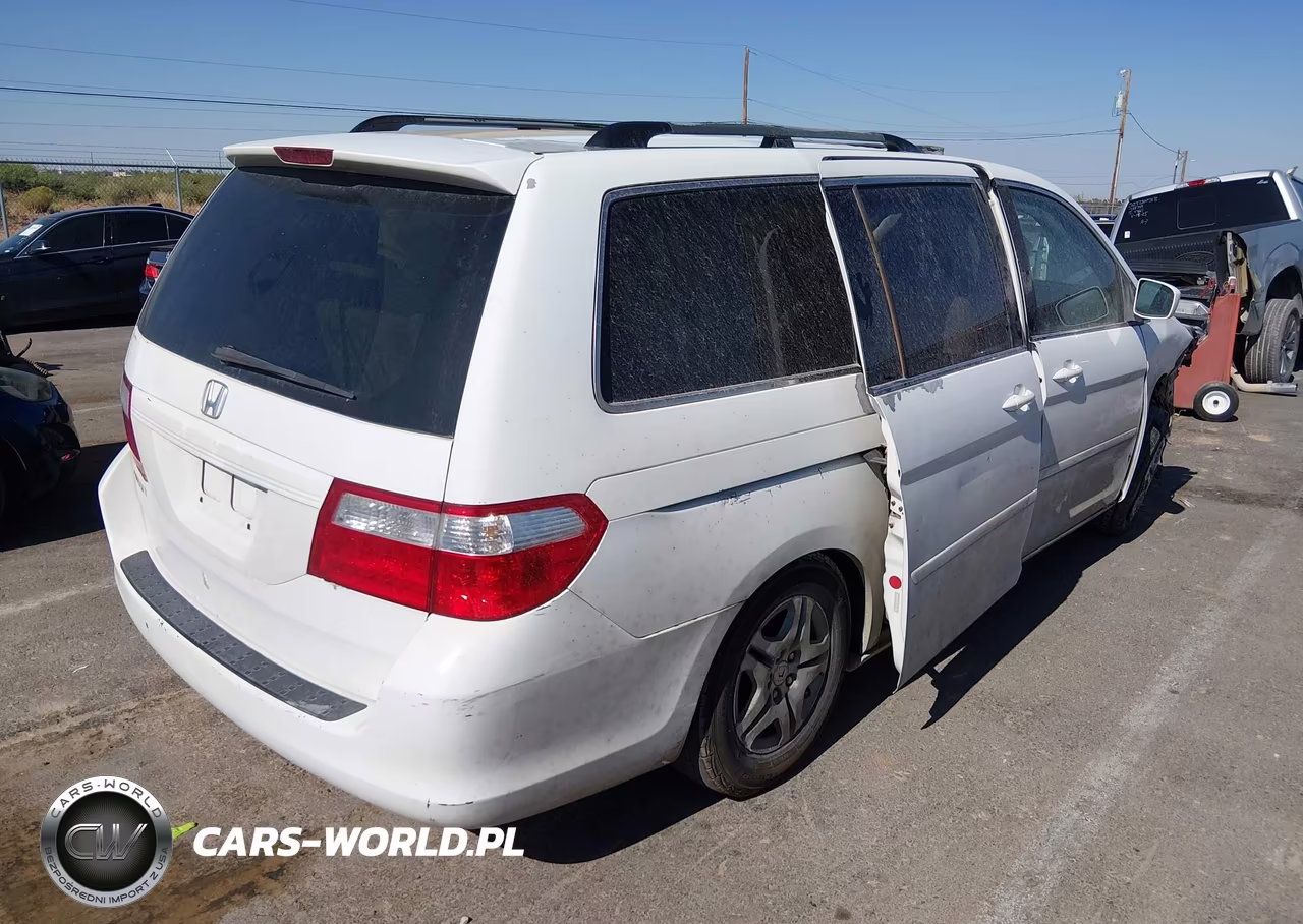 2007 Honda Odyssey Ex VIN:5FNRL38487B036733 - 4