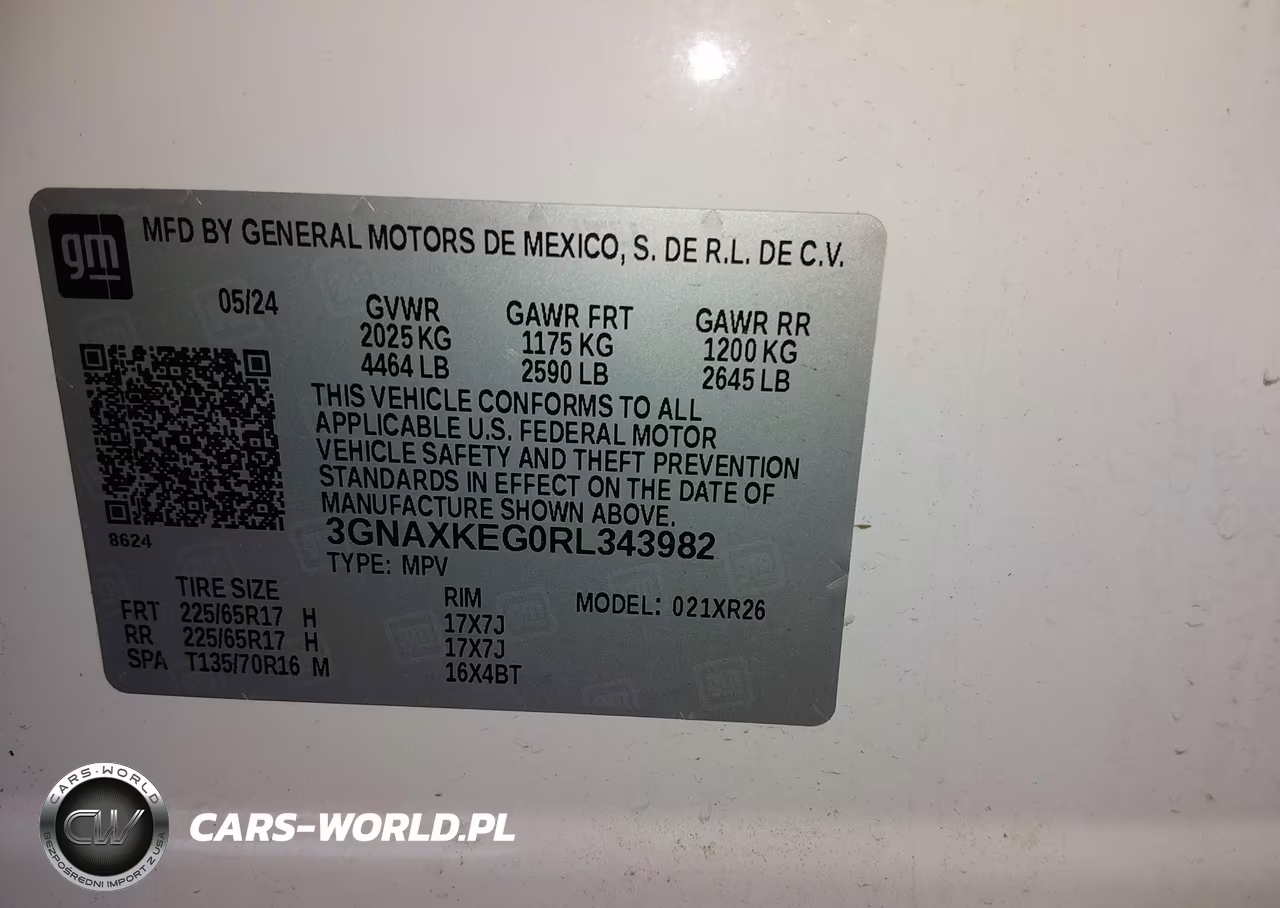 2024 Chevrolet Equinox Fwd Lt VIN:3GNAXKEG0RL343982 - 9