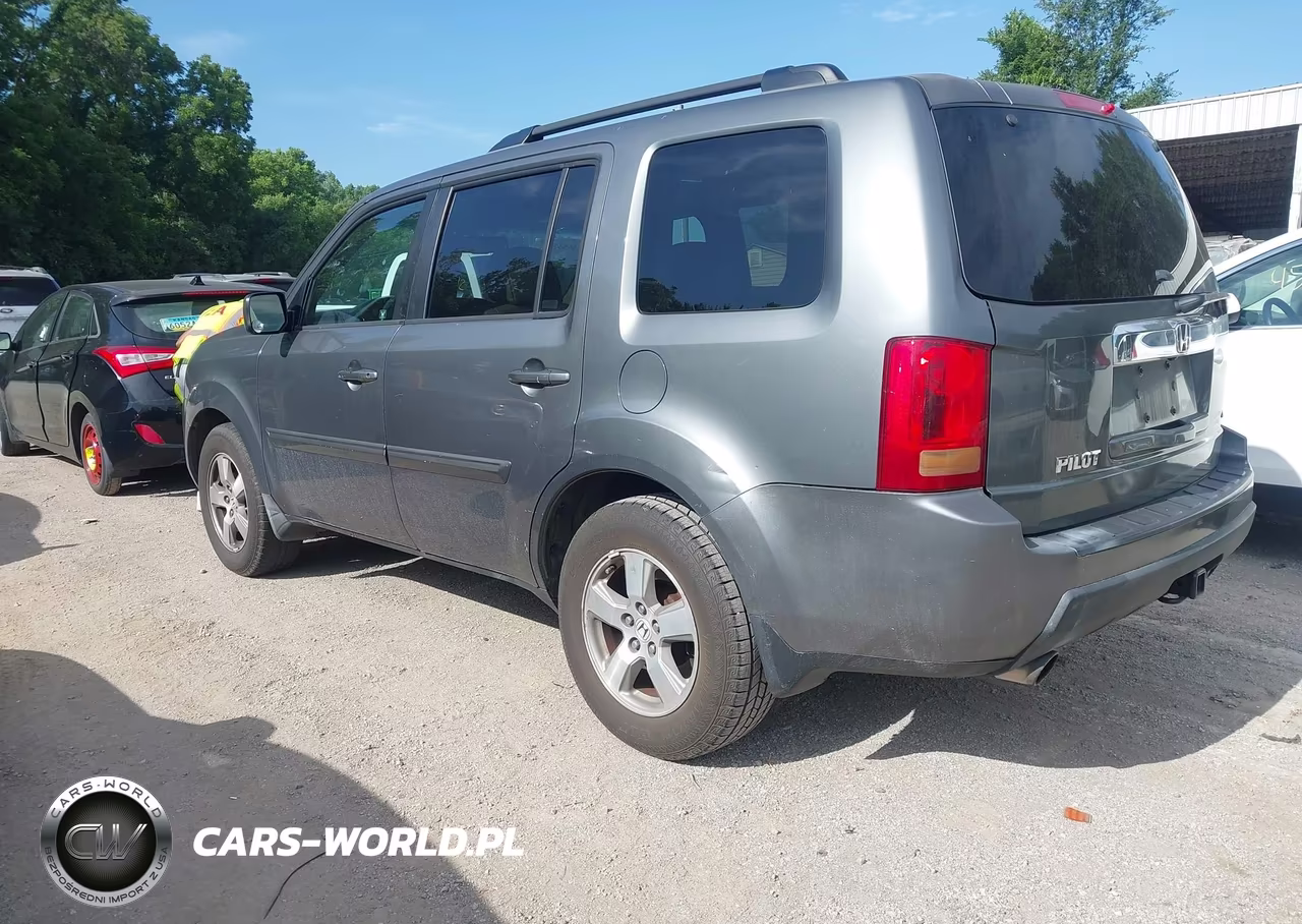 2009 Honda Pilot Ex-L VIN:5FNYF38529B019814 - 3