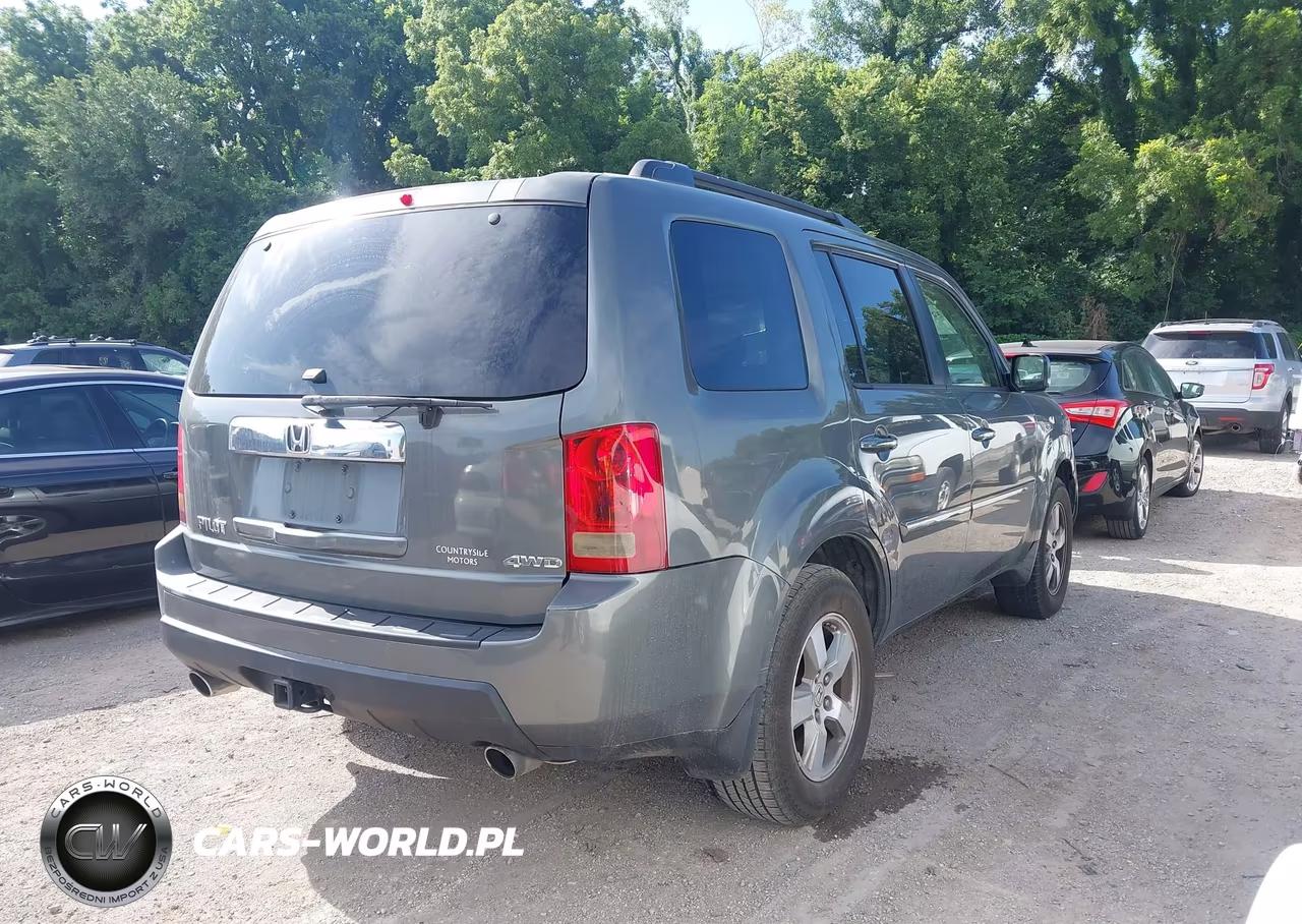 2009 Honda Pilot Ex-L VIN:5FNYF38529B019814 - 4