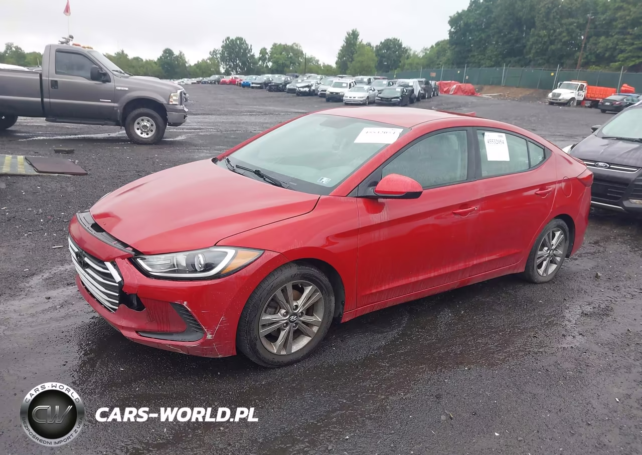 2017 Hyundai Elantra Se VIN:KMHD84LF7HU144730 - 2