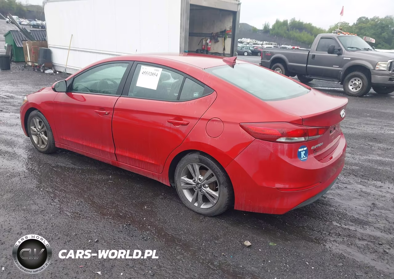 2017 Hyundai Elantra Se VIN:KMHD84LF7HU144730 - 3