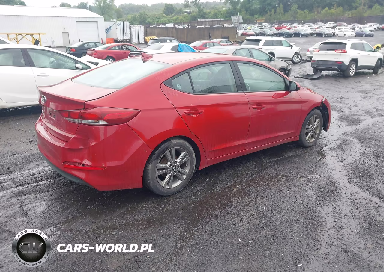 2017 Hyundai Elantra Se VIN:KMHD84LF7HU144730 - 4