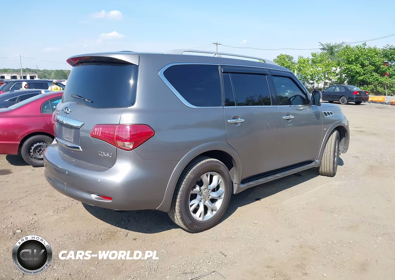 2014 Infiniti Qx80 VIN:JN8AZ2NC8E9353201 - 4