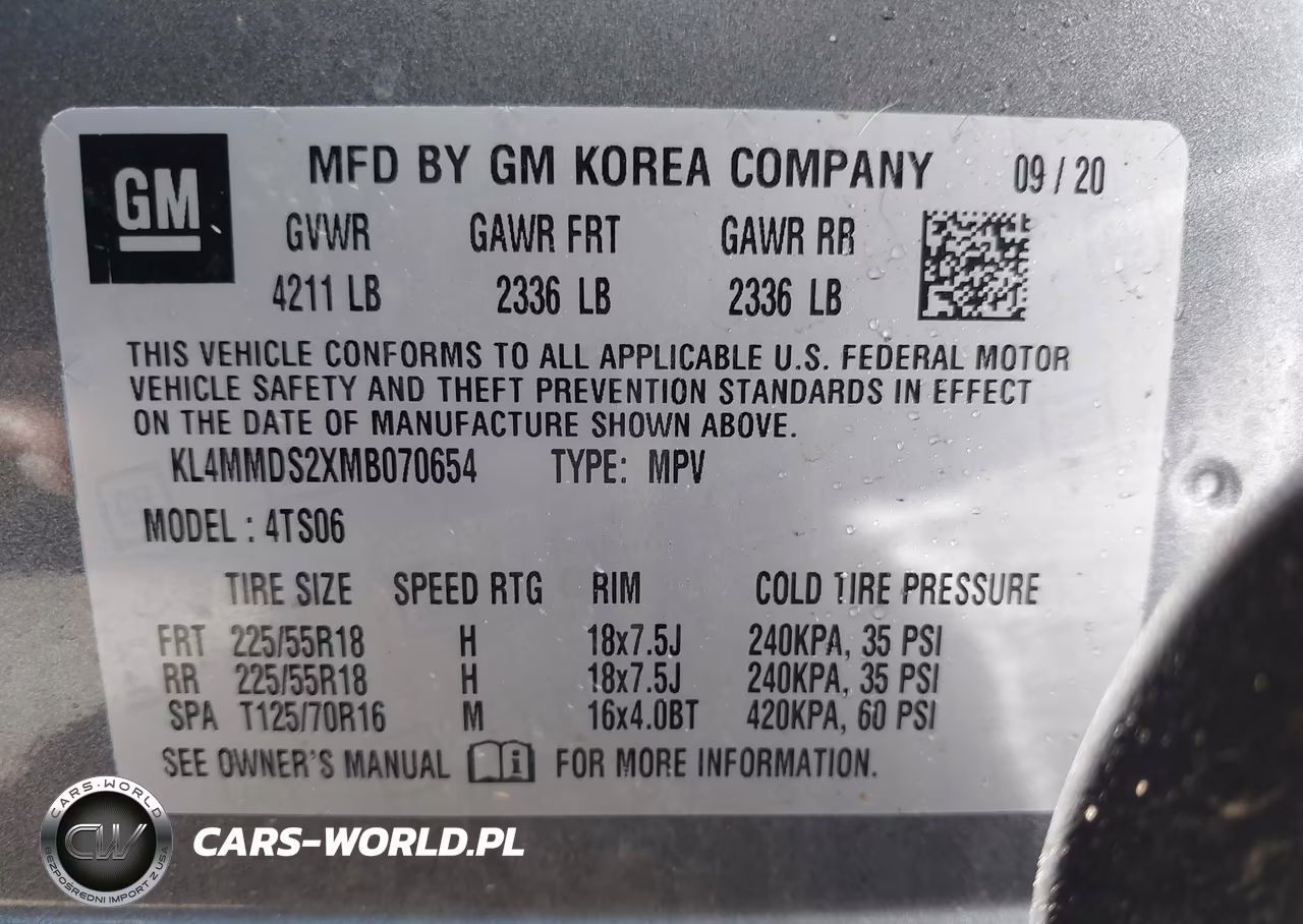 2021 Buick Encore Gx Fwd Select VIN:KL4MMDS2XMB070654 - 9