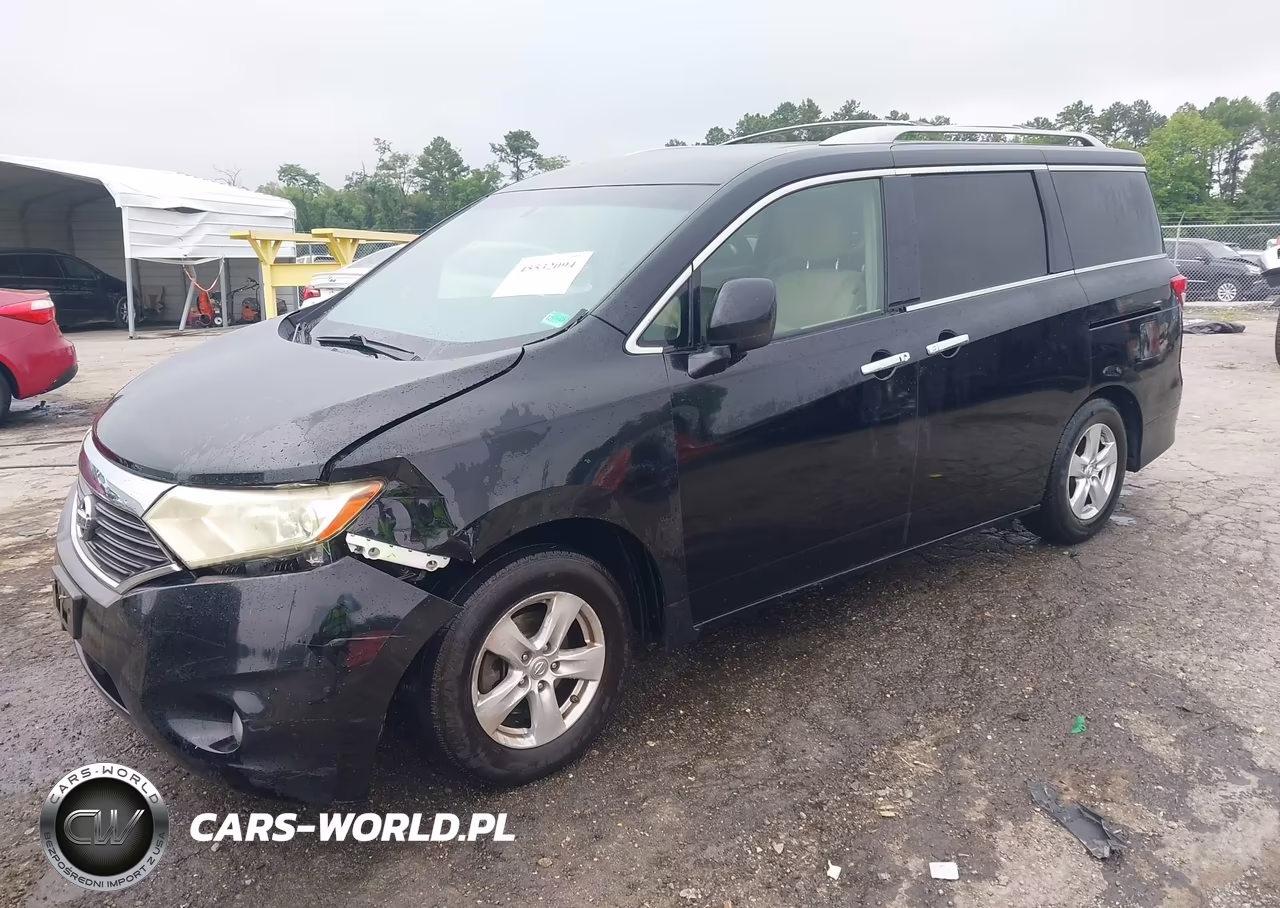 2012 Nissan Quest Sv VIN:JN8AE2KP6C9039093 - 2