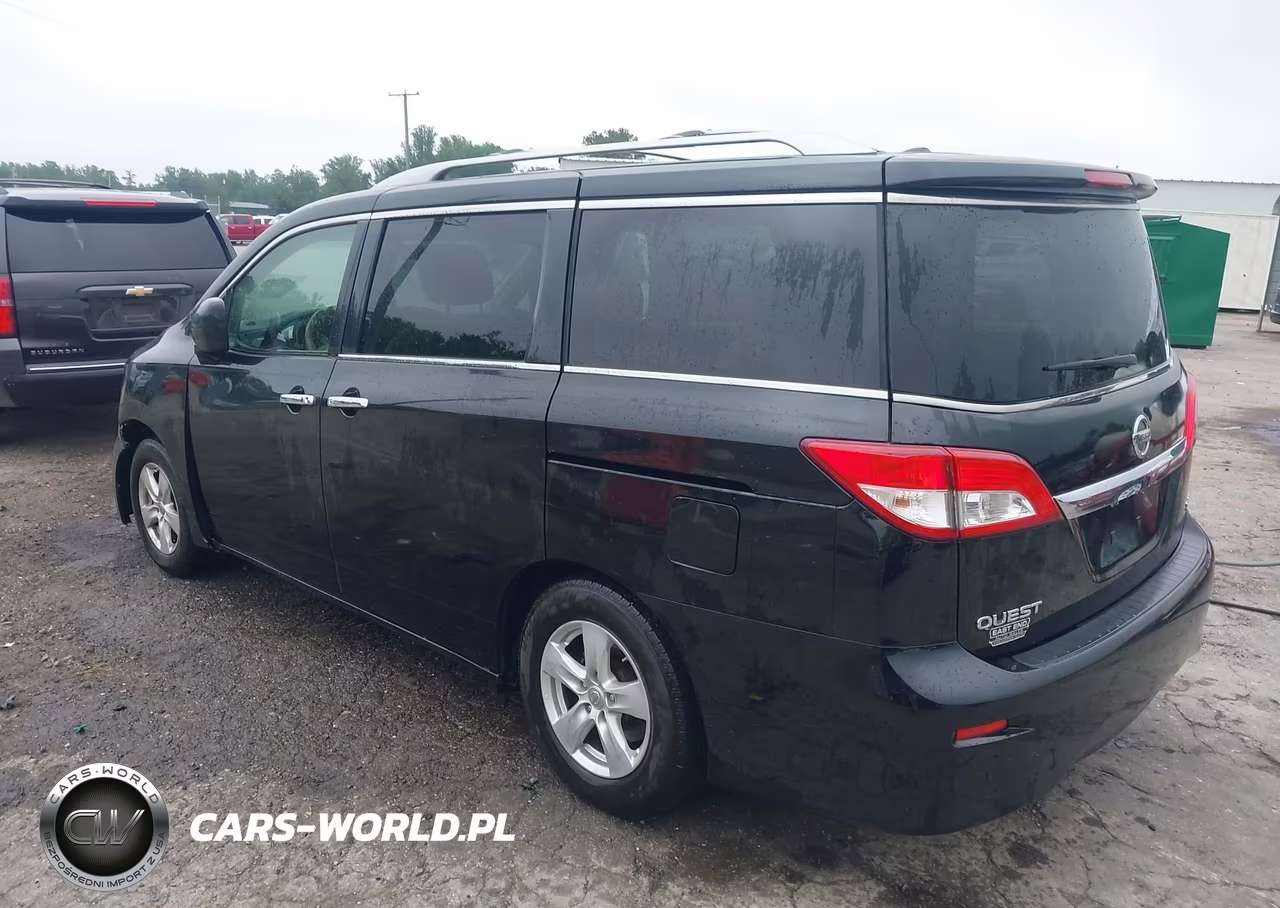 2012 Nissan Quest Sv VIN:JN8AE2KP6C9039093 - 3
