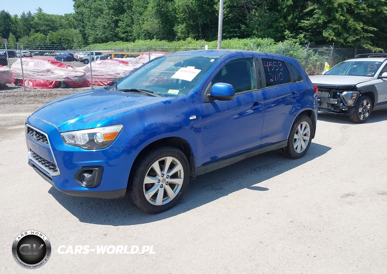 2015 Mitsubishi Outlander Sport Es VIN:4A4AR3AU2FE057110 - 2