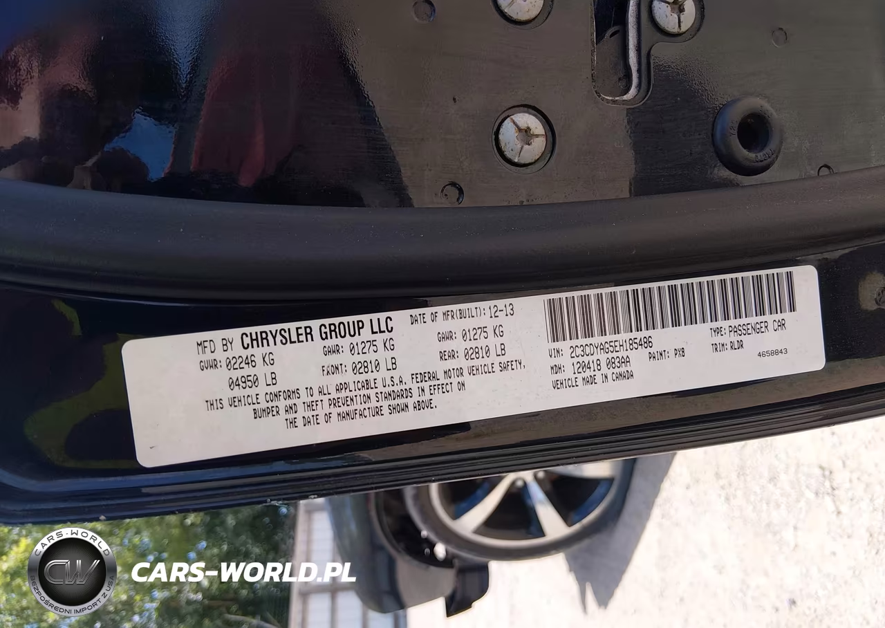 2014 Dodge Challenger Sxt VIN:2C3CDYAG5EH185486 - 9
