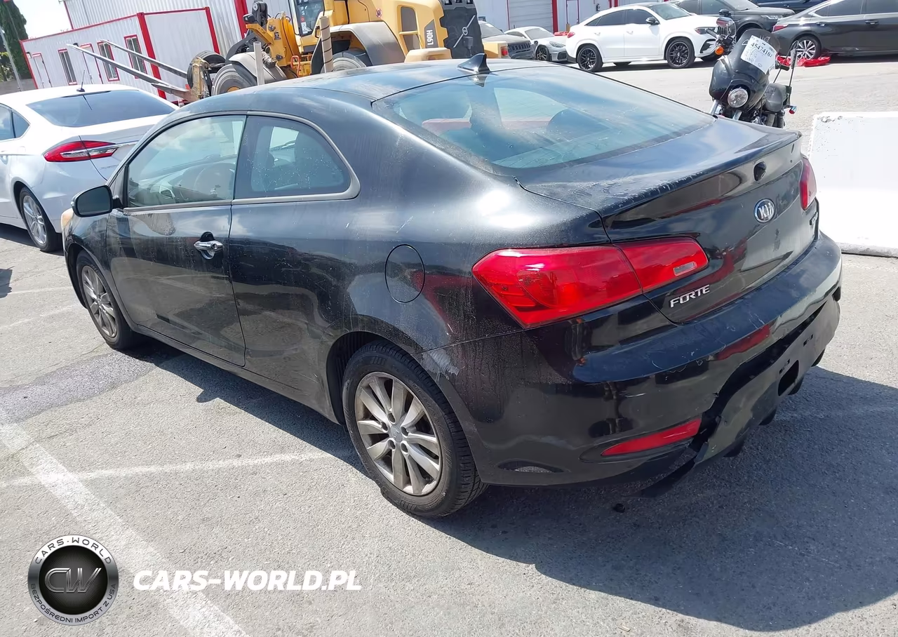 2014 Kia Forte Koup Ex VIN:KNAFX6A88E5202024 - 3