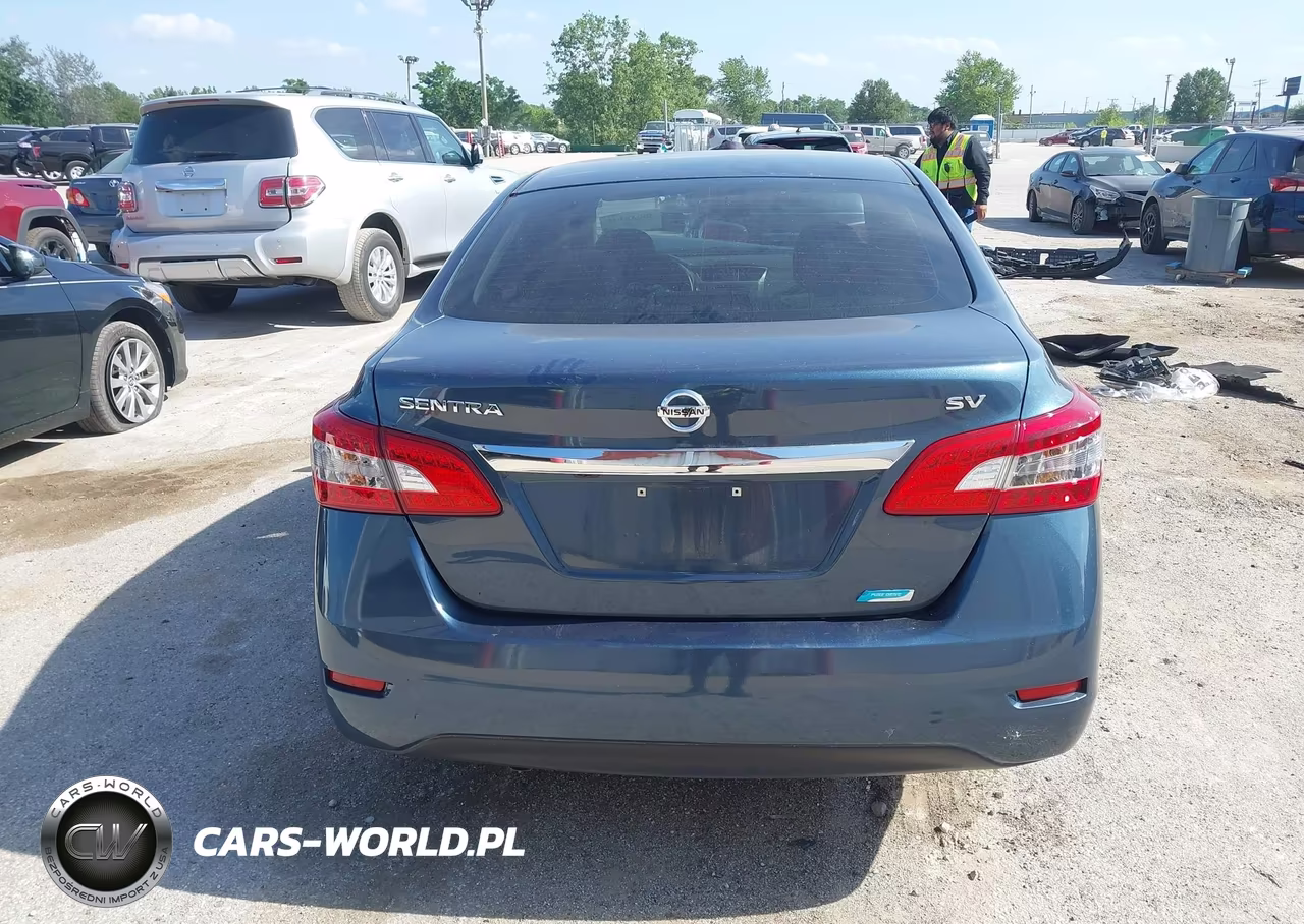 2014 Nissan Sentra Sv VIN:3N1AB7AP6EL669079 - 16
