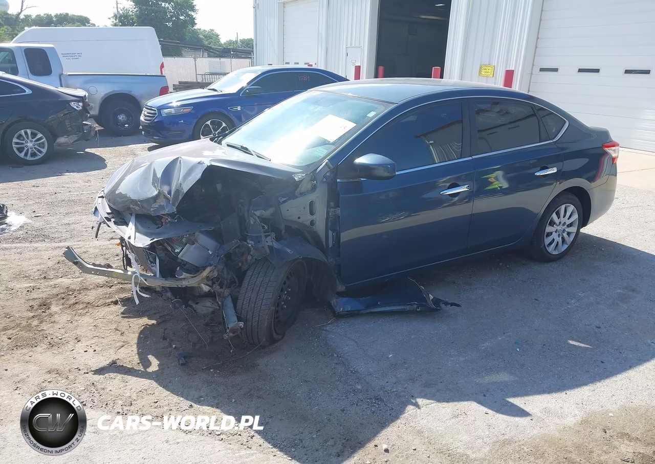 2014 Nissan Sentra Sv VIN:3N1AB7AP6EL669079 - 2