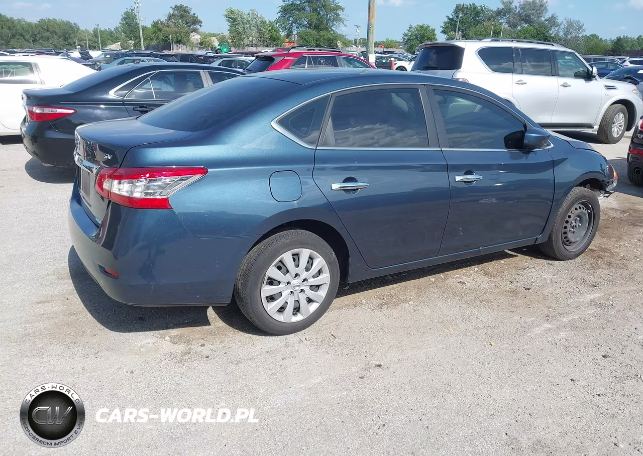 2014 Nissan Sentra Sv VIN:3N1AB7AP6EL669079 - 4