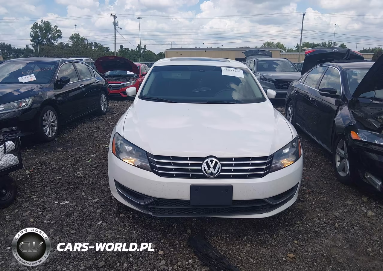 2012 Volkswagen Passat 2.0L Tdi Se VIN:1VWBN7A36CC072235 - 12