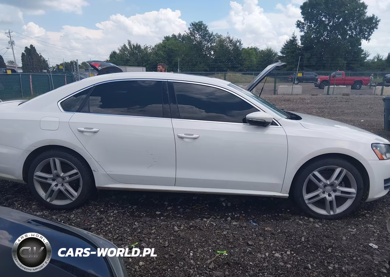 2012 Volkswagen Passat 2.0L Tdi Se VIN:1VWBN7A36CC072235 - 13