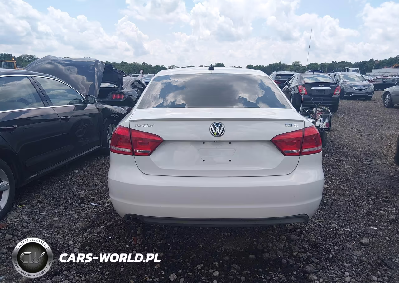 2012 Volkswagen Passat 2.0L Tdi Se VIN:1VWBN7A36CC072235 - 16
