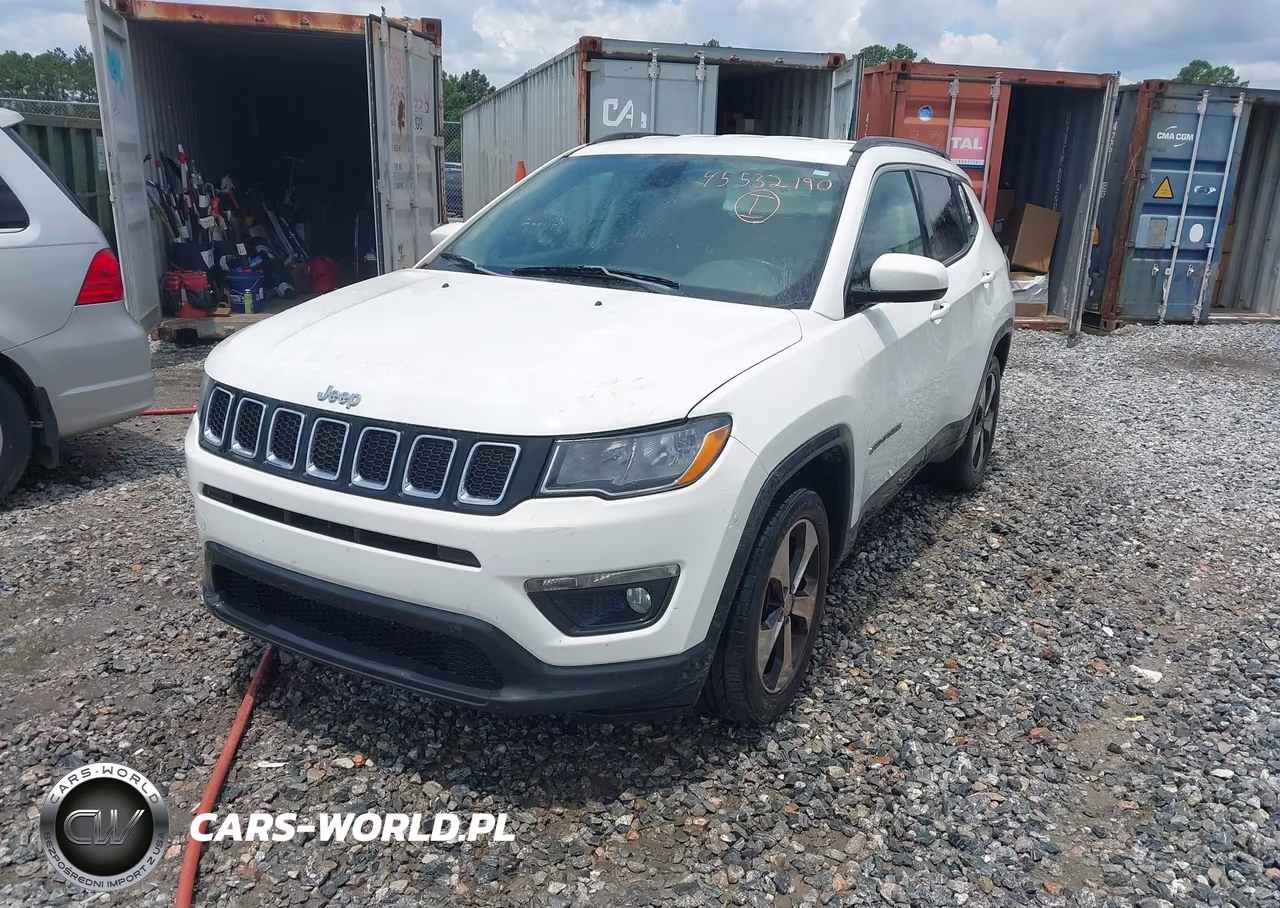 2018 Jeep Compass Latitude Fwd VIN:3C4NJCBB3JT256978 - 2
