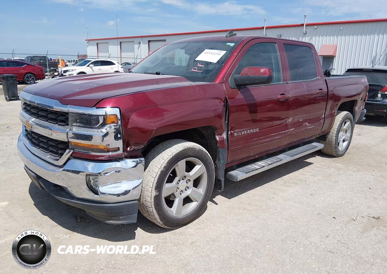 2017 Chevrolet Silverado 1500 1Lt VIN:3GCUKREC4HG211633 - 2