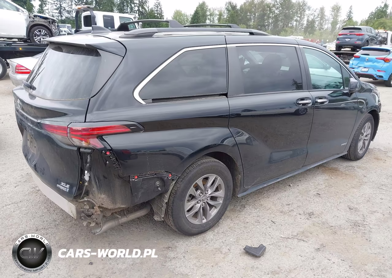 2021 Toyota Sienna Xle VIN:5TDJSKFC4MS018449 - 4