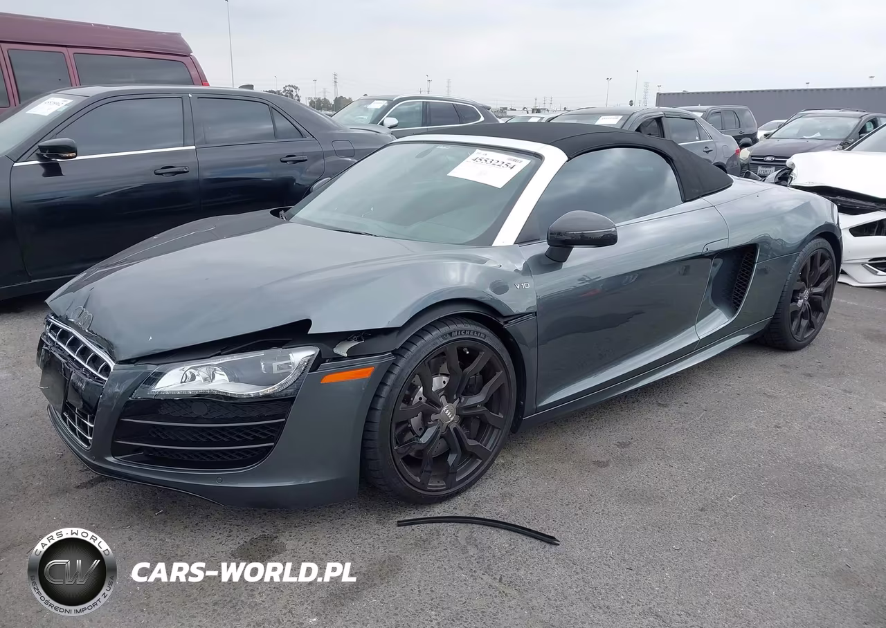 2012 Audi R8 5.2L VIN:WUAVNAFG9CN002938 - 2