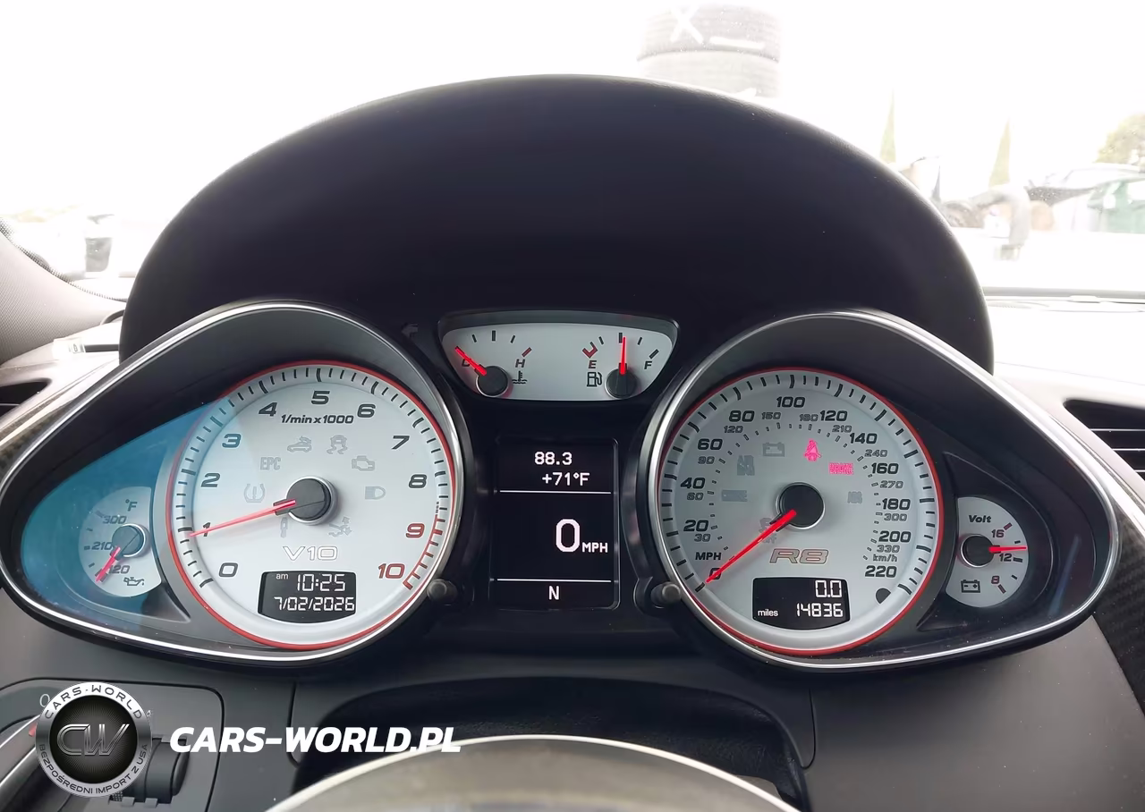 2012 Audi R8 5.2L VIN:WUAVNAFG9CN002938 - 7