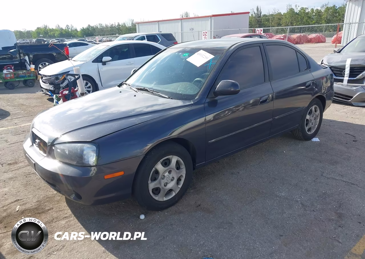 2003 Hyundai Elantra Gls-Gt VIN:KMHDN45D83U608444 - 2
