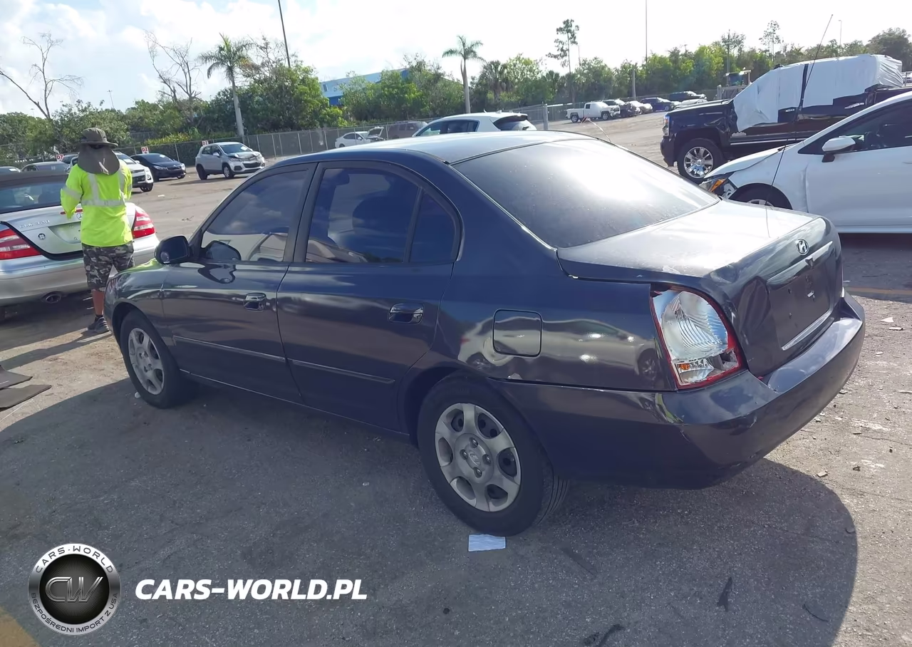 2003 Hyundai Elantra Gls-Gt VIN:KMHDN45D83U608444 - 3