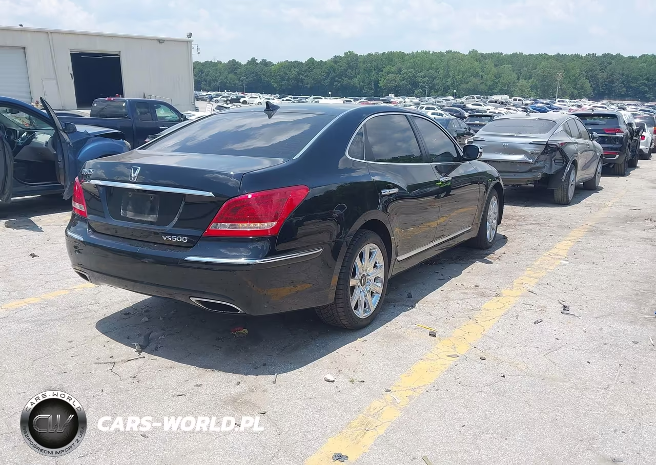 2013 Hyundai Equus Signature VIN:KMHGH4JH9DU071856 - 4