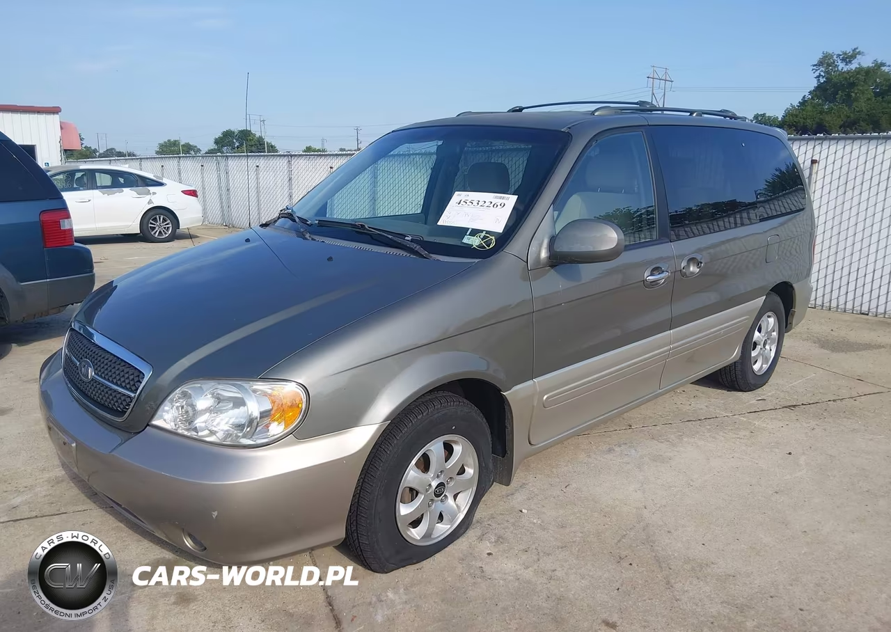 2004 Kia Sedona Ex-Lx VIN:KNDUP131546530586 - 2