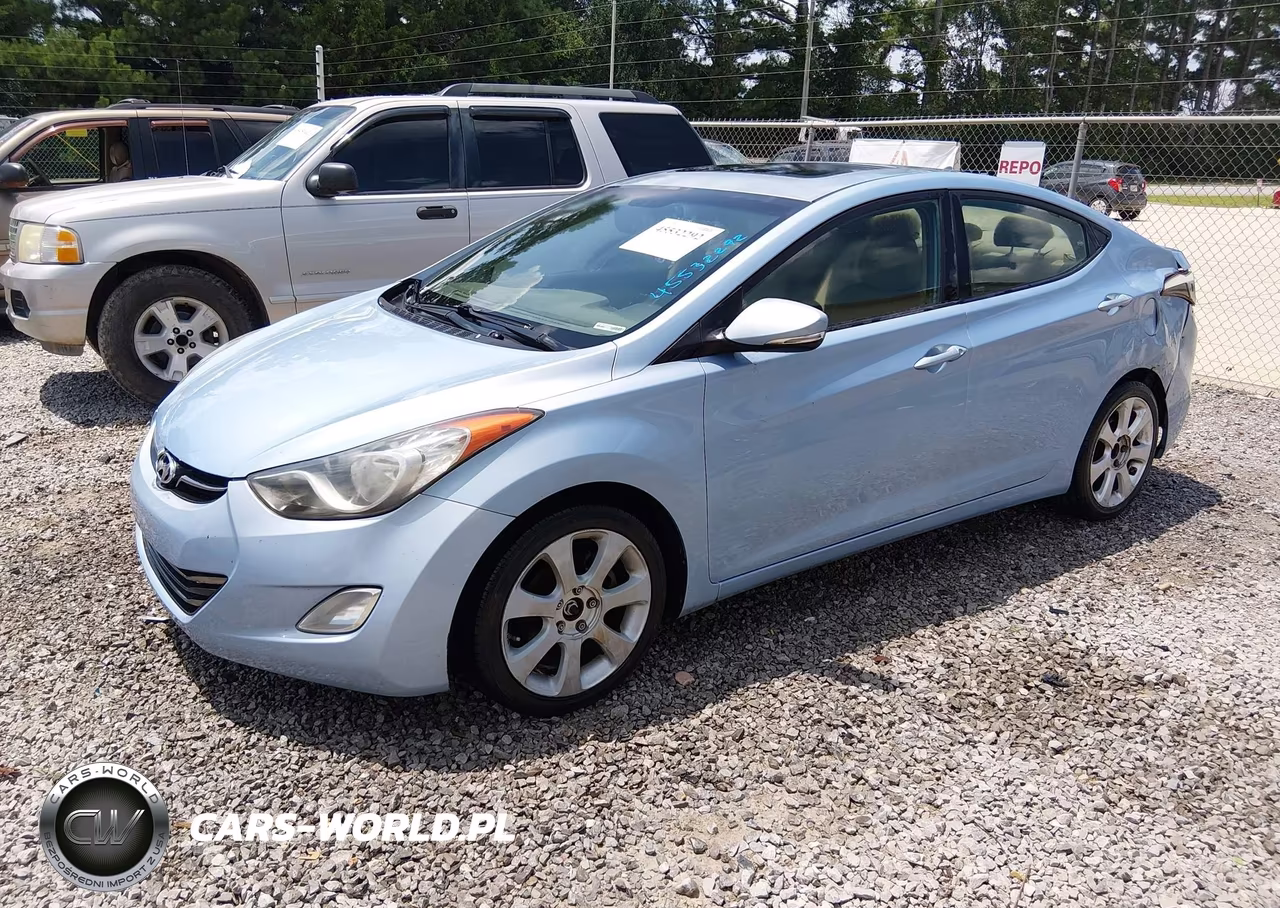 2011 Hyundai Elantra Limited (Ulsan Plant) VIN:KMHDH4AE2BU135743 - 2