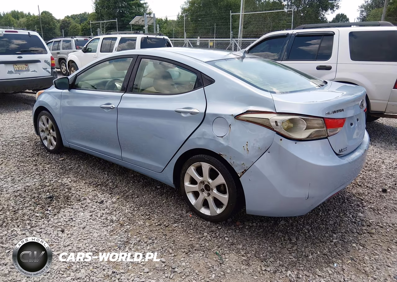 2011 Hyundai Elantra Limited (Ulsan Plant) VIN:KMHDH4AE2BU135743 - 3
