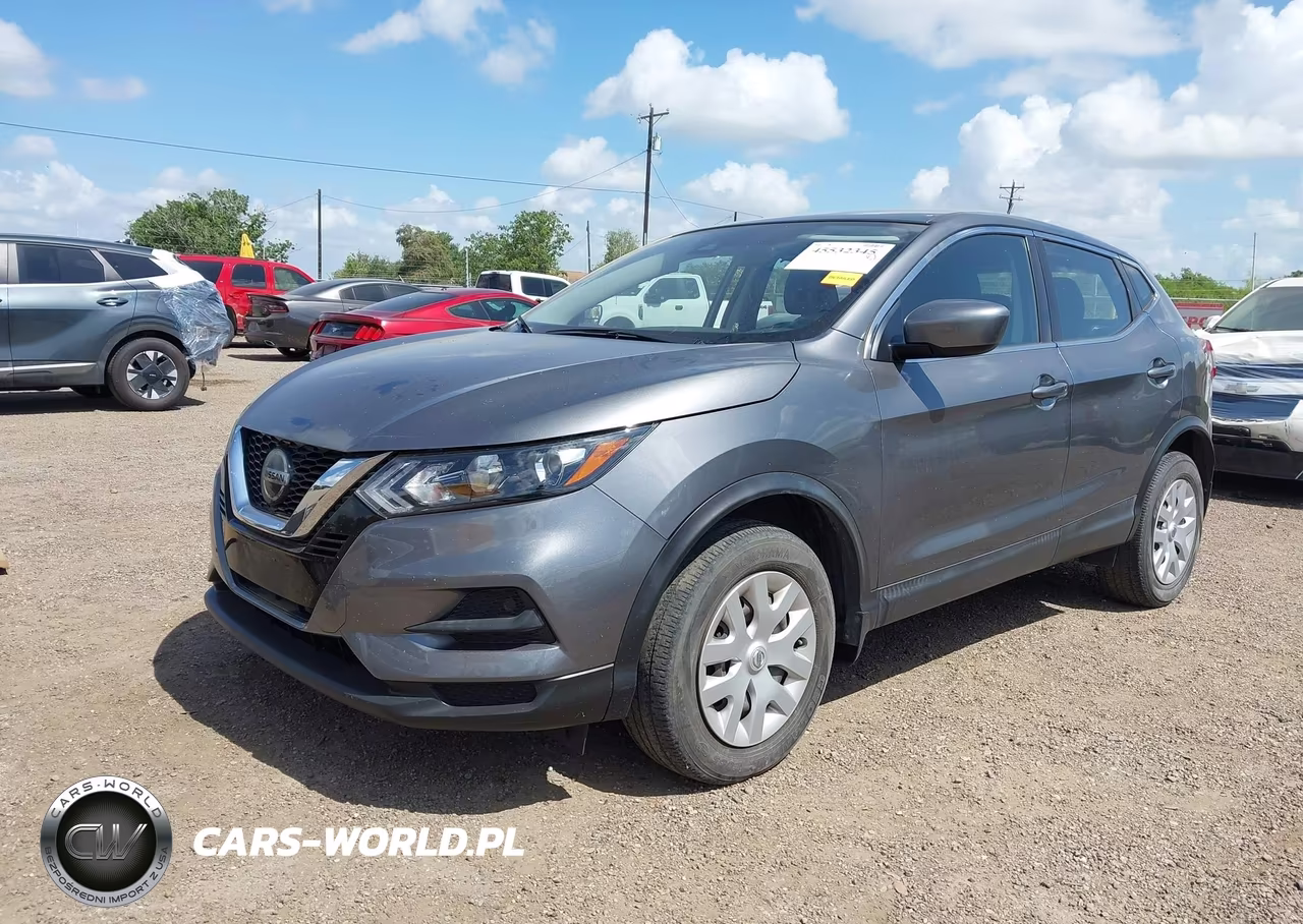 2020 Nissan Rogue Sport S Fwd Xtronic Cvt VIN:JN1BJ1CV8LW282055 - 2