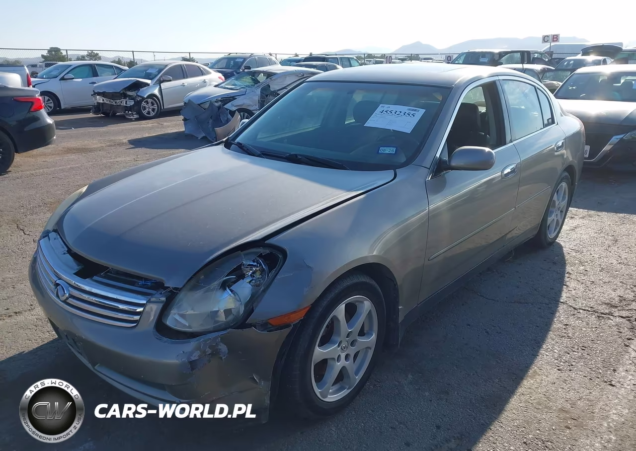 2004 Infiniti G35 VIN:JNKCV51E44M613418 - 2