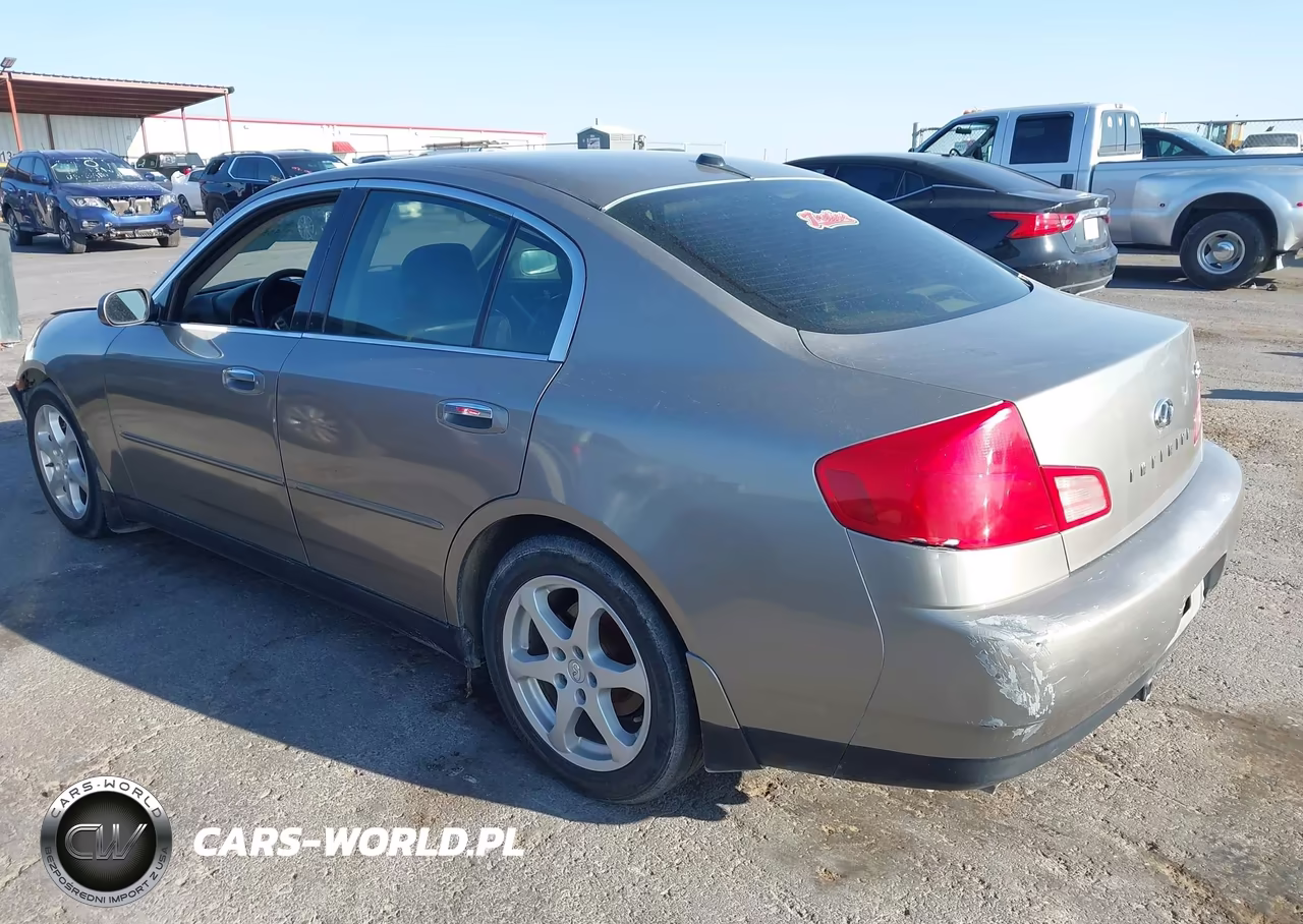 2004 Infiniti G35 VIN:JNKCV51E44M613418 - 3