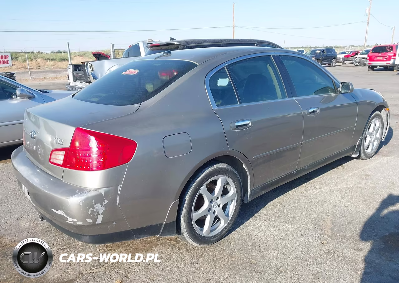 2004 Infiniti G35 VIN:JNKCV51E44M613418 - 4