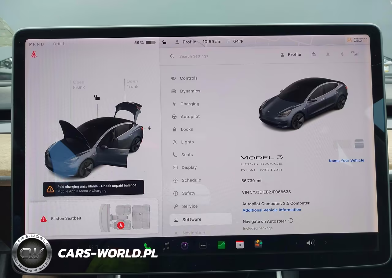 2018 Tesla Model 3 Long Range-Performance VIN:5YJ3E1EB2JF066633 - 7