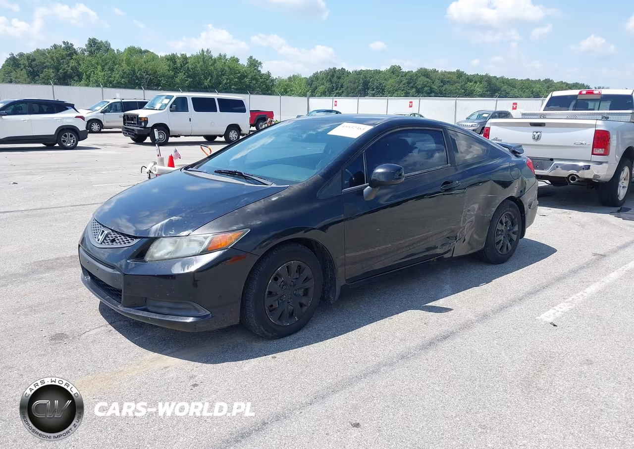 2012 Honda Civic Lx VIN:2HGFG3B57CH542827 - 2