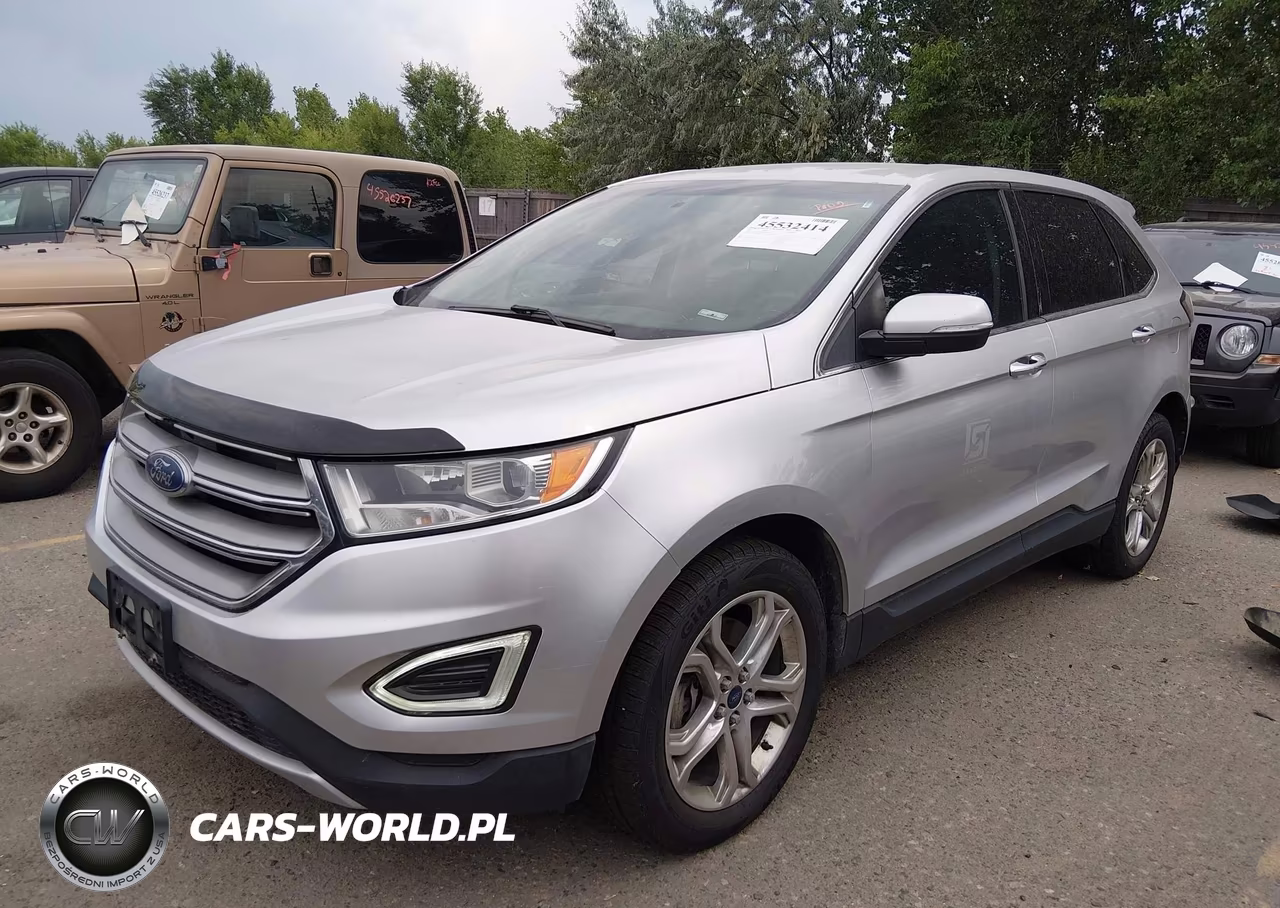 2015 Ford Edge Titanium VIN:2FMTK4K91FBB30916 - 2