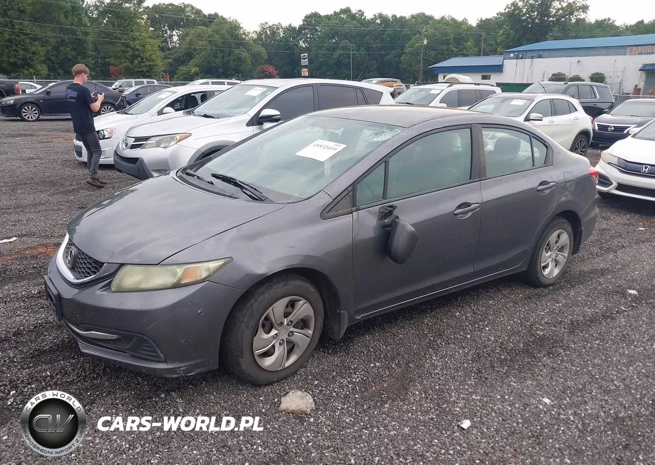 2015 Honda Civic Lx VIN:2HGFB2F53FH548972 - 2