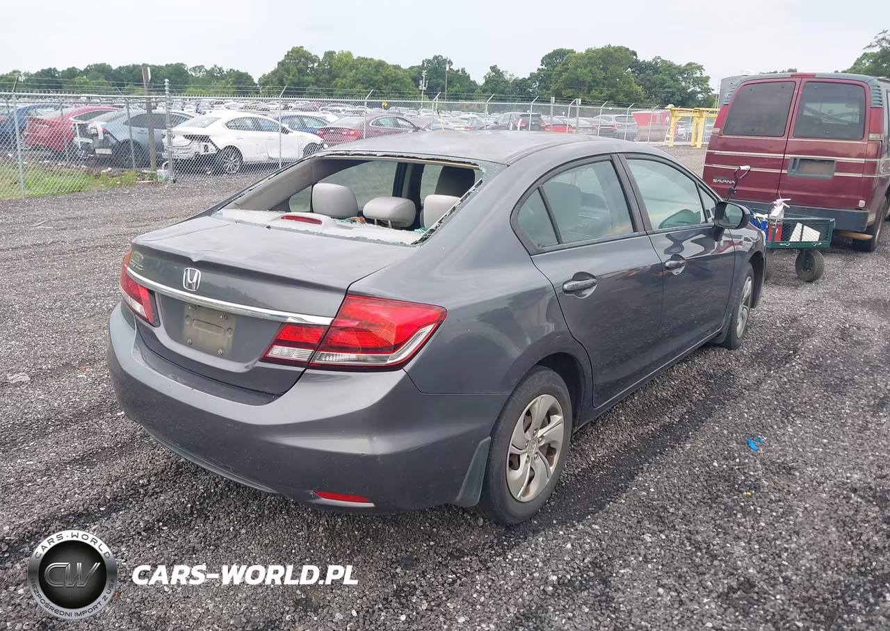 2015 Honda Civic Lx VIN:2HGFB2F53FH548972 - 4