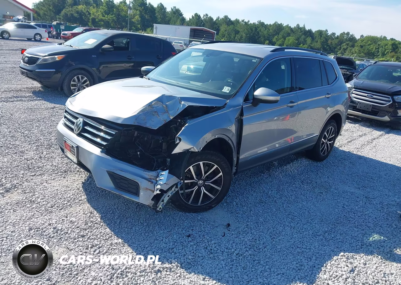 2021 Volkswagen Tiguan 2.0T Se-2.0T Se R-Line Black-2.0T Sel VIN:3VV3B7AX4MM034751 - 2