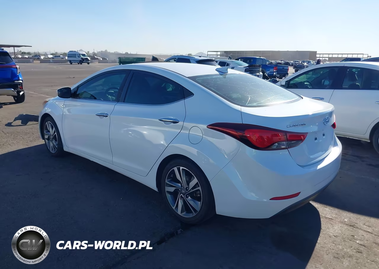 2015 Hyundai Elantra Limited VIN:5NPDH4AE5FH560703 - 3